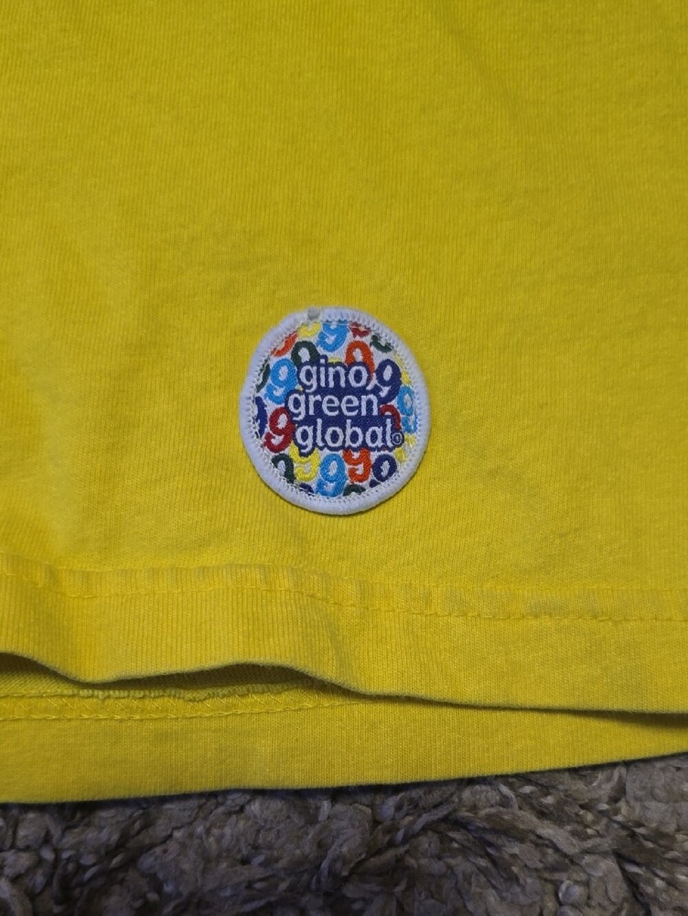 Yellow Gino Green Global Tee - Picture 2 of 7